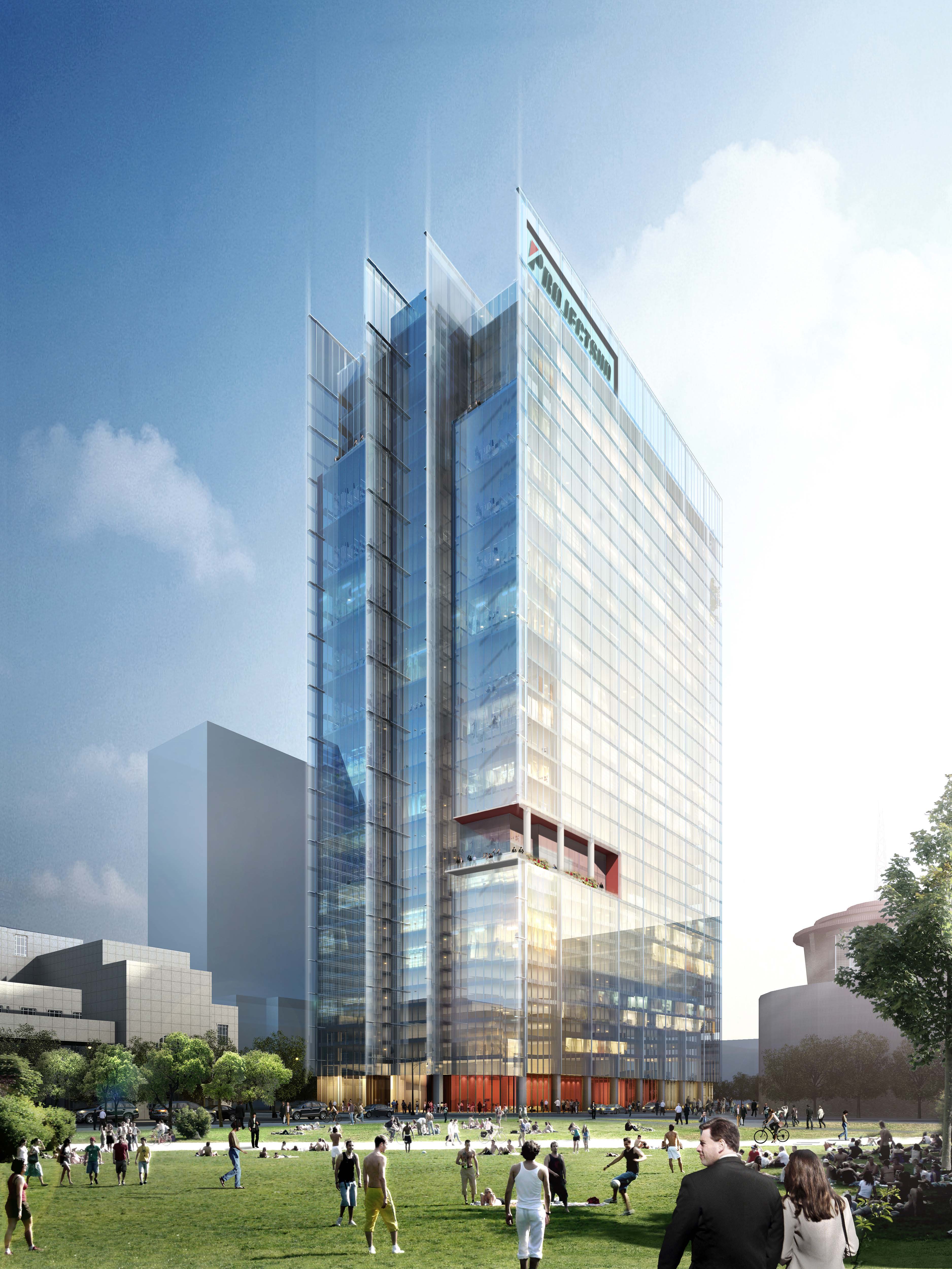 Bridgestone Americas Celebrates Topping Out of New Headquarters